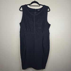 Torrid black lace dress size 18